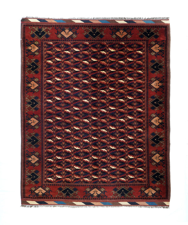 Semi Antique Afghani Rug