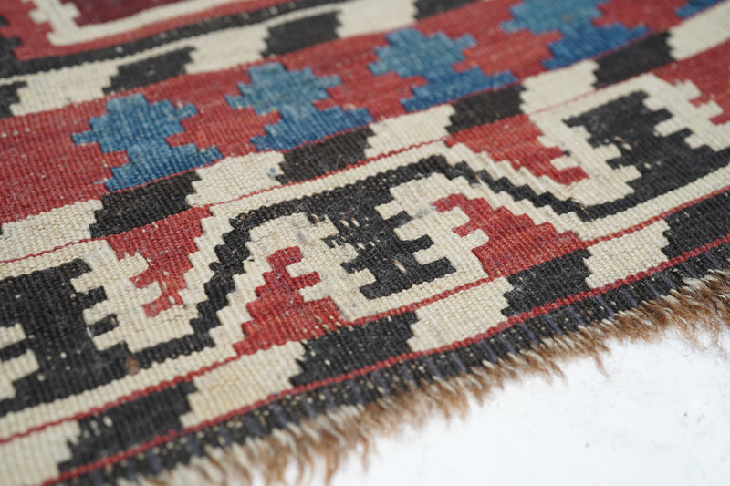 Antique Kilim Rug 6'5'' x 11'10''