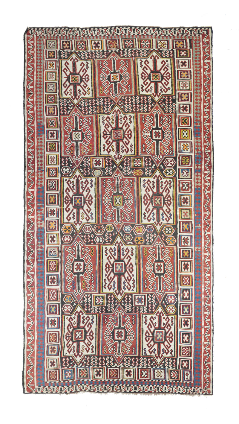 Kilim Wool on wool 6'5''x11'10''