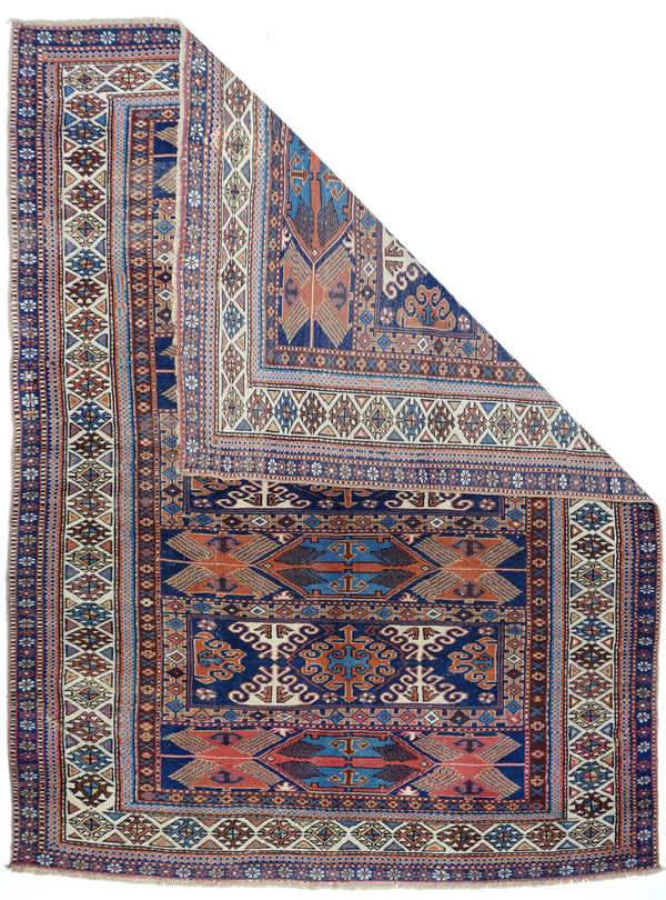 Antique Kazak Rug 5'5'' x 7'5''