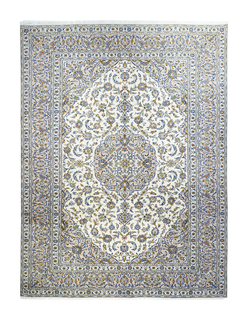 Vintage Kashan Rug 9'9'' x 12'9''