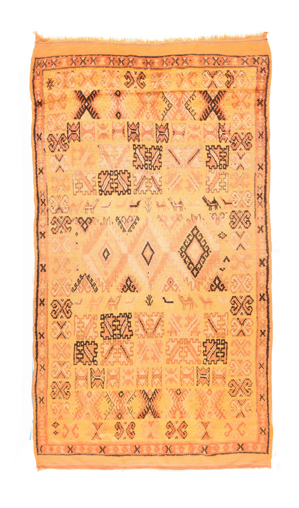 Antique Marakesh Morrocan Rug