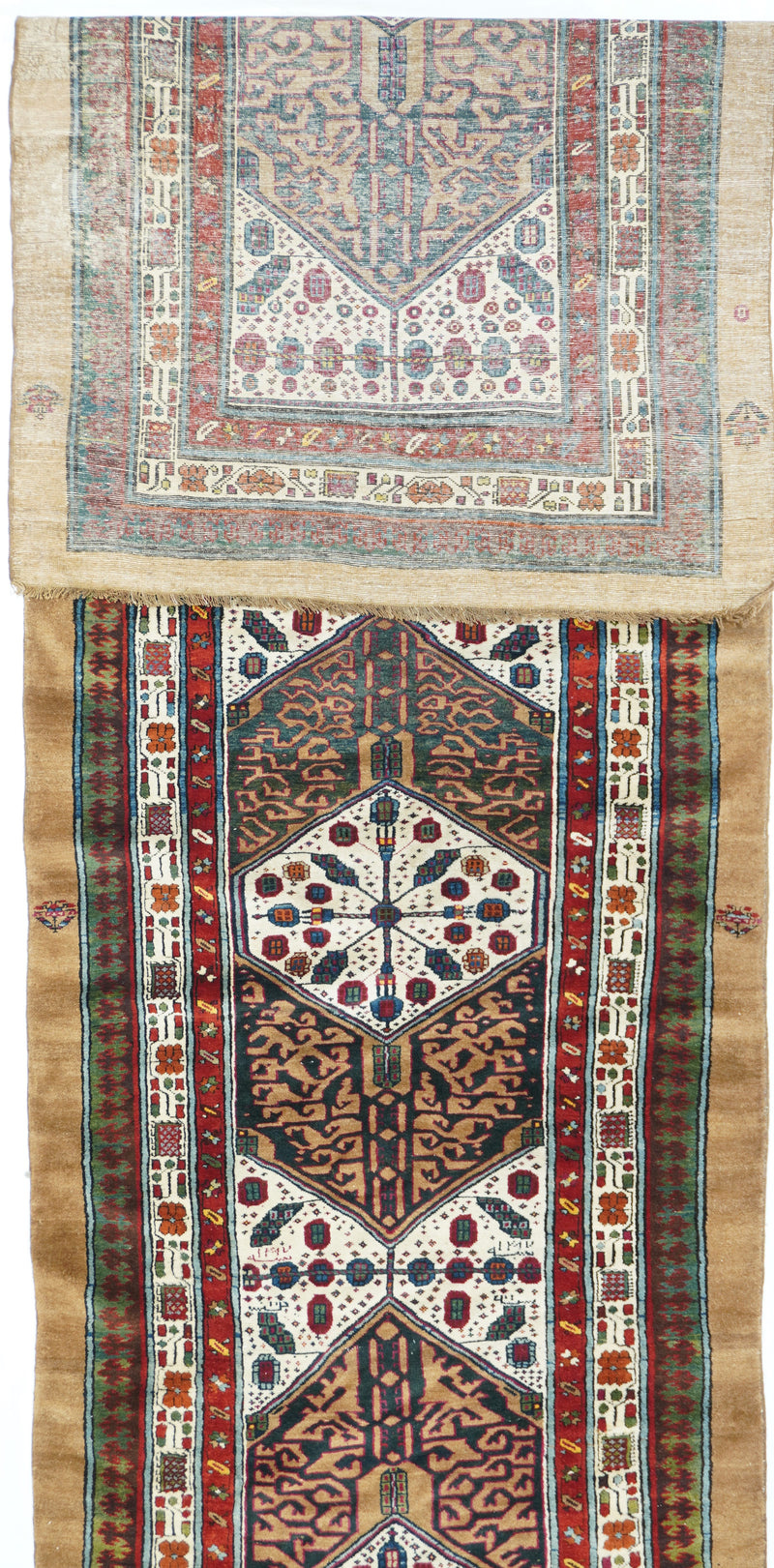 Antique Bakhshayesh Rug 3'8'' x 13'7''