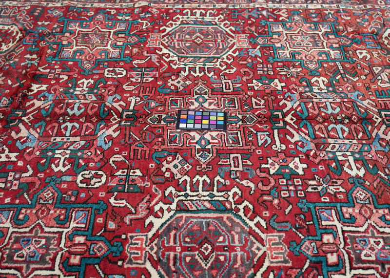 Vintage Karajeh Rug 7'6'' x 11'3''