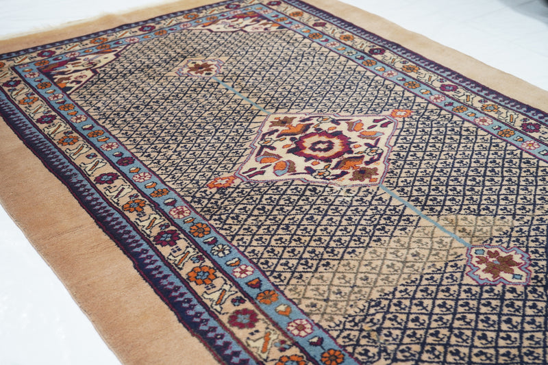 Antique Sarab Rug 4'2'' x 7'0''