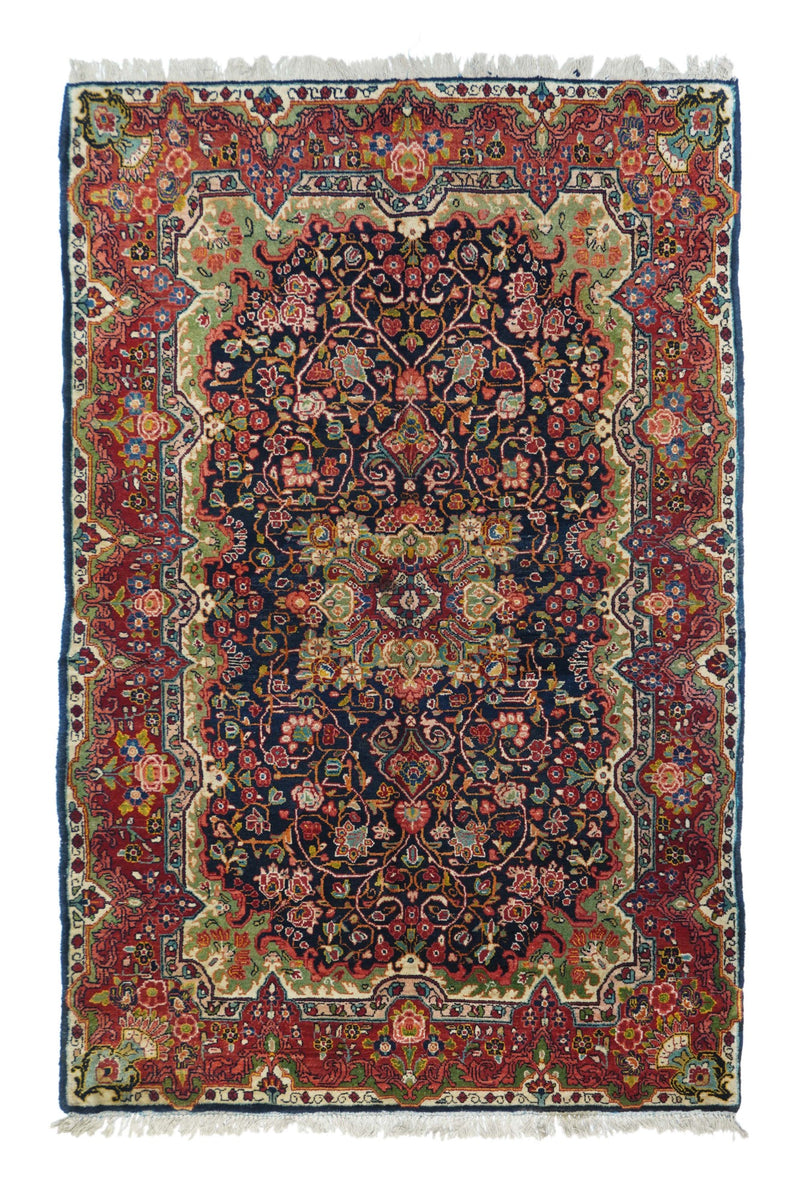 Antique Sarouk Rug 4'5'' x 7'2''