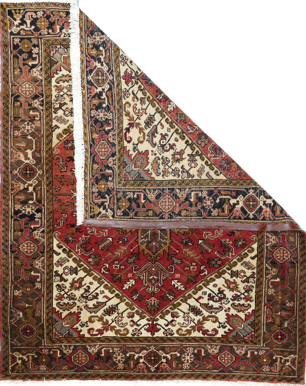 Semi Antique Heriz Rug