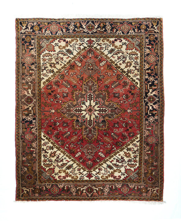 Semi Antique Heriz Rug