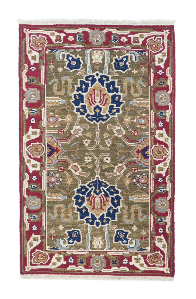 Sumak Wool on Cotton Rug 3'2'' x 5'2''