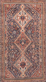 Antique Quashkai Rug 5' x 8'2''