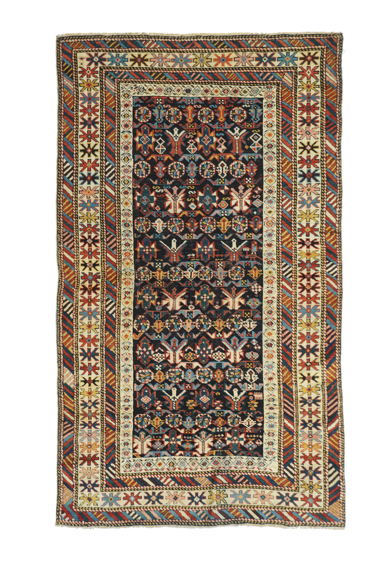 Antique Shirvan Rug 3'4'' x 5'6''