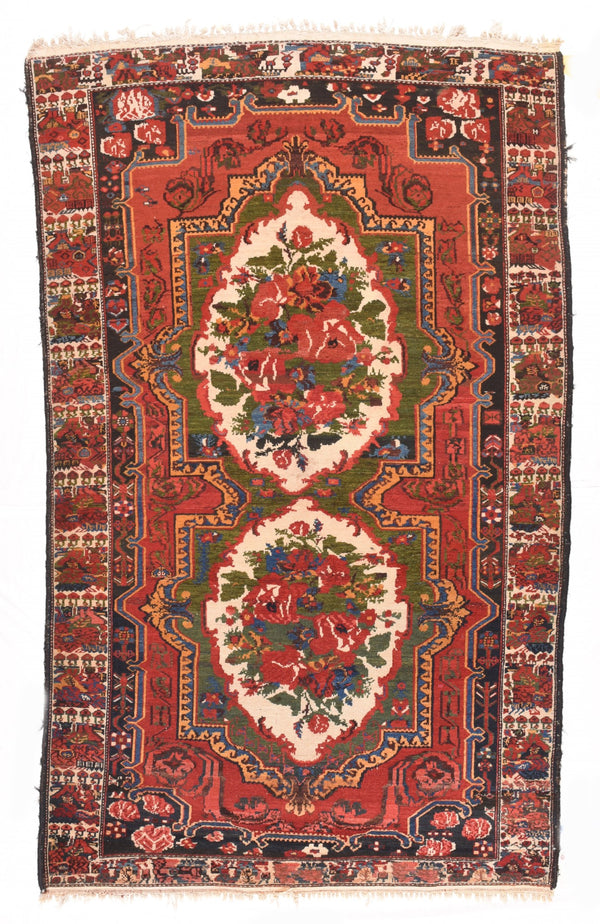 Iran Bakhtiari Wool on Cotton 5'5''x8'7''