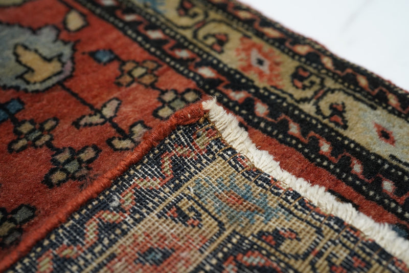 Antique Sarouk Rug 1'8'' x 2'3''