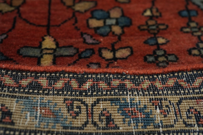 Antique Sarouk Rug 1'8'' x 2'3''