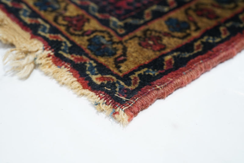 Antique Sarouk Rug 2' x 2'2''