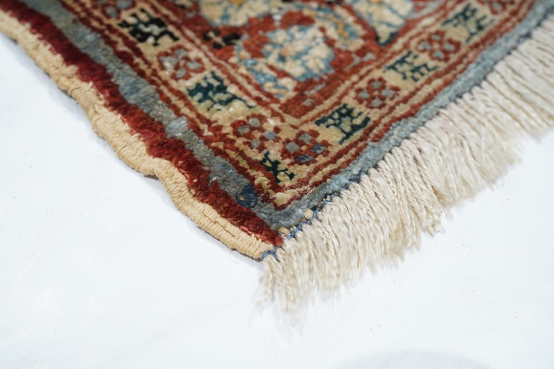 Antique Haji Jalili Rug 1'9'' x 2'5''