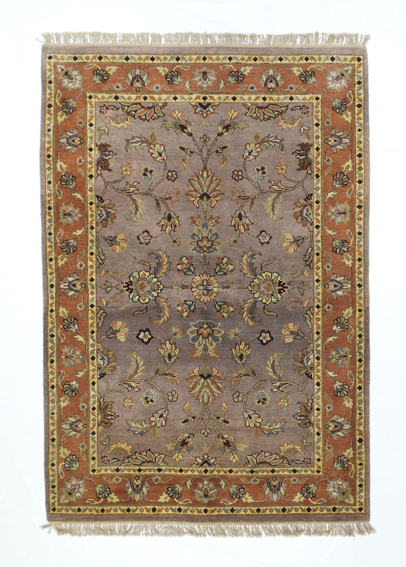 Kashan Rug 4' x 6'1''