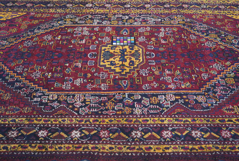 Semi Antique Afshar Rug