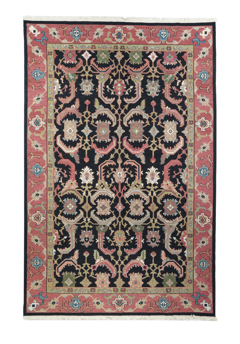 Sumak Wool on Cotton Rug 6' x 9'