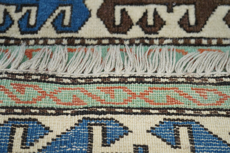 Russian Caucasian Wool on wool 3'6'' x 6'9''