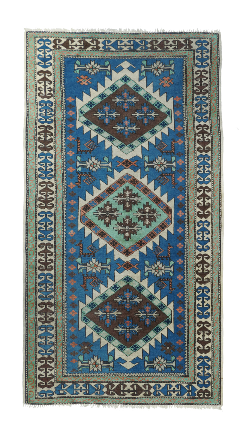 Russian Caucasian Wool on wool 3'6'' x 6'9''