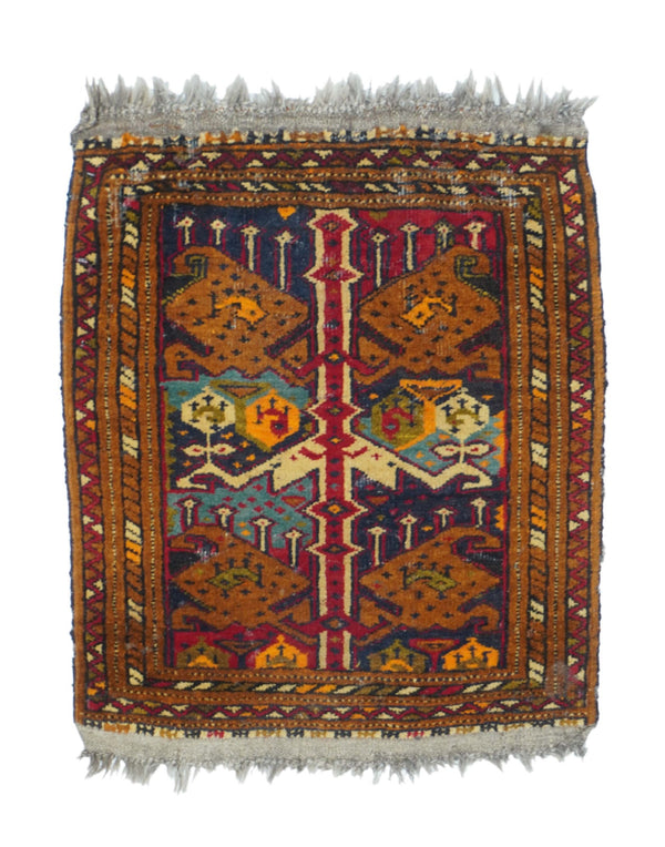 Afghanistan Afgan Wool on wool 1'9''x2'1''