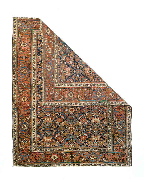 Antique Heriz Serapi Rug 4'9'' x 6'0''