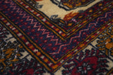 Vintage Bokhara Rug 3'1'' x 5'2''