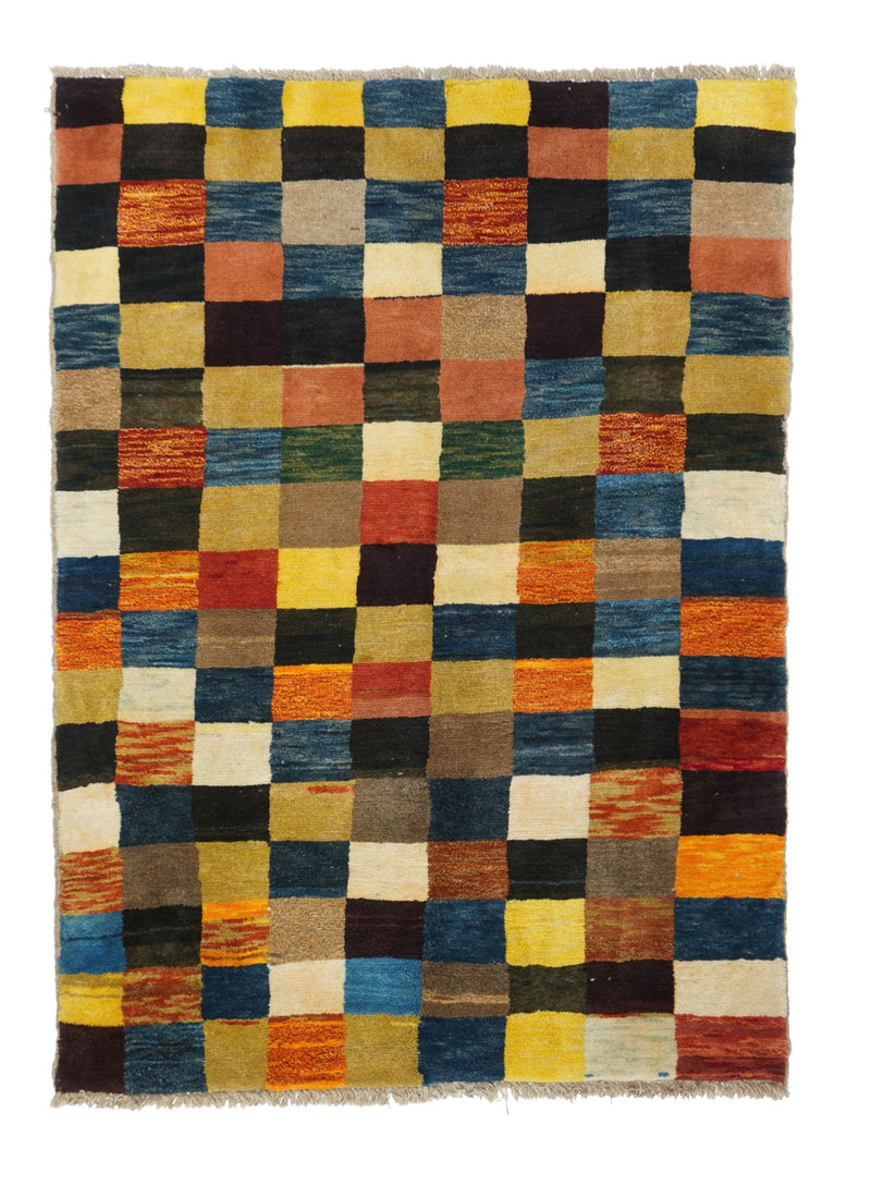 Vintage Gabbeh Rug 4'6'' x 6'4''