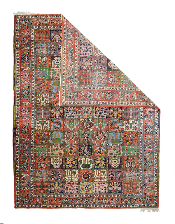 Vintage Bakhtiari Rug 9'5'' x 13'4''