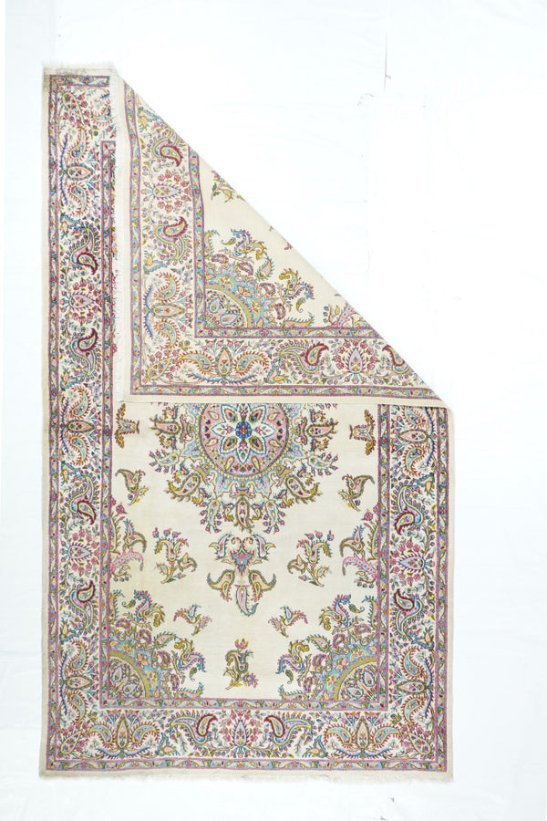 Persian Kerman Wool on Cotton 5' x 8'5''
