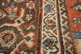 Antique Wool on Cotton Rug  7'4'' x 11'5''