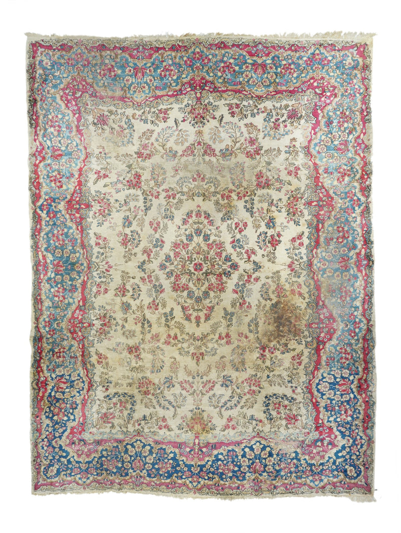 Vintage Kerman 8'8'' x 12'