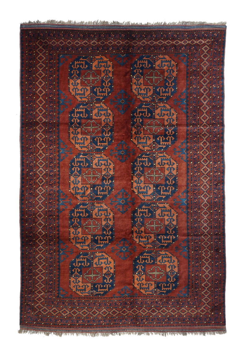 Afghanistan Bokhara Wool on wool 6'7''x10'