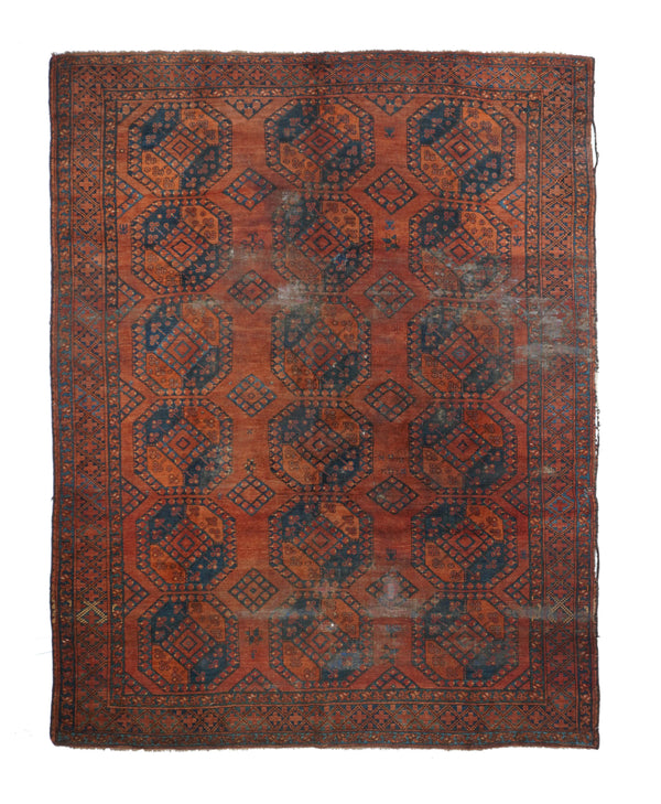 Afghanistan Bashir Wool on wool 7'x8'8''