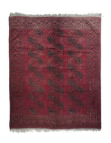 Afghanistan Bokhara Wool on wool 7'7''x9'8''