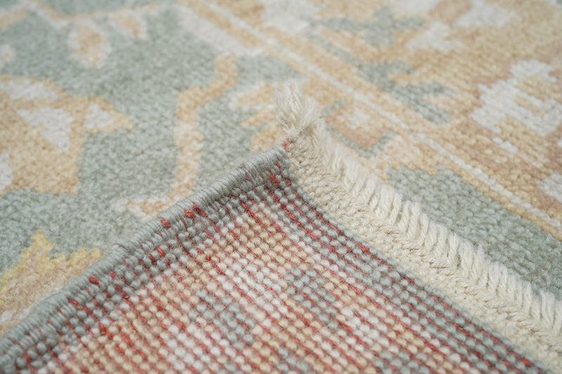 Turkish Oushak Wool on Cotton 4'1'' x 6'1''