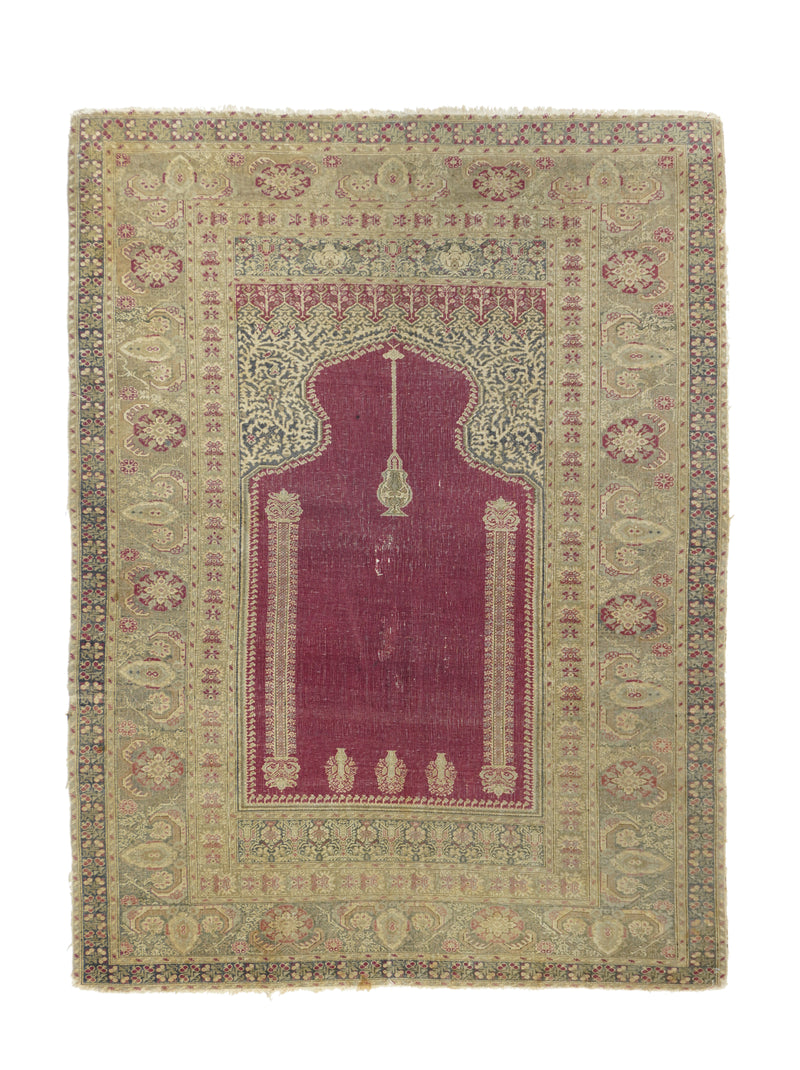 Antique Sivas Rug 4'3'' x 5'8''