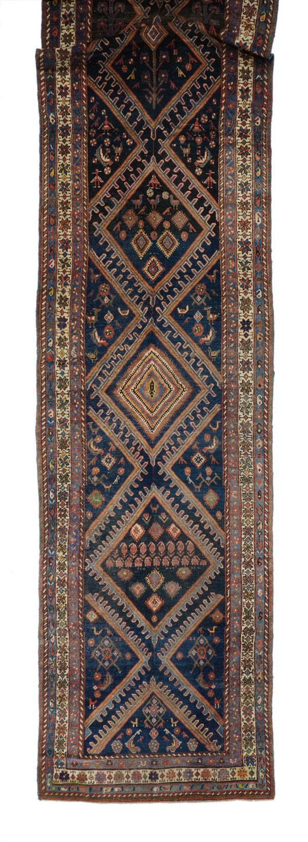 North West Persia Wool on wool 3'8''x15'11''