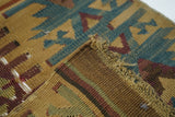 Turkish Kilim Wool on Wool 3' x 4'11''