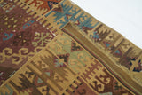 Turkish Kilim Wool on Wool 3' x 4'11''