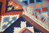 Turkish Kilim Wool on Wool 3'10'' x 5'6''