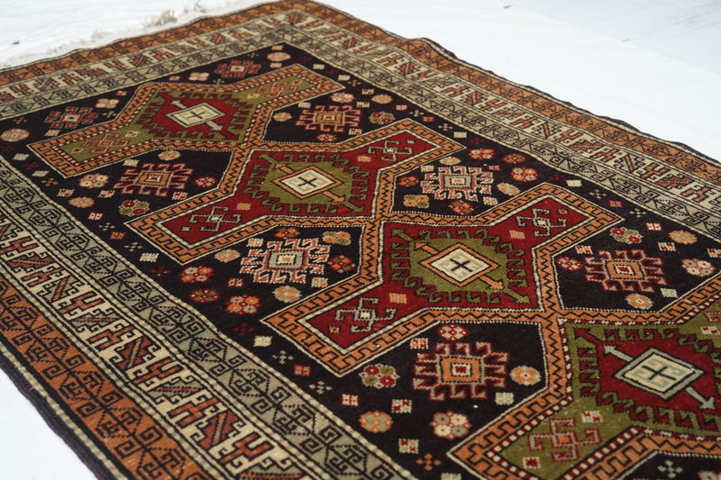 Kazak Rug 3'3'' x 5'2''