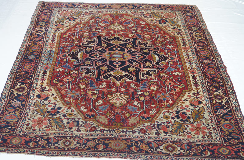 Antique Serapi Rug 4'11'' x 6'7''