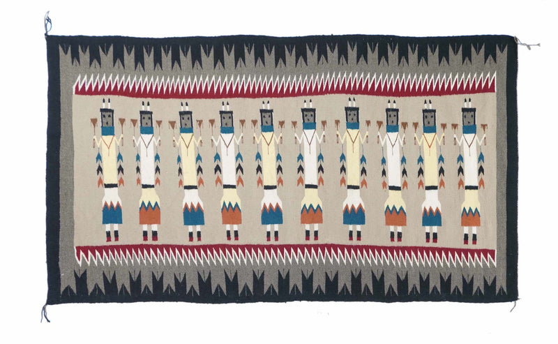Vintage Navaho Rug 3'2'' x 5'8''