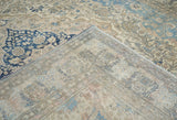 Antique Kashan Rug 10' x 13'