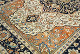 Antique Mohtasham Kashan Rug 4'5'' x 6'9''