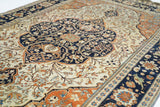 Antique Mohtasham Kashan Rug 4'5'' x 6'9''