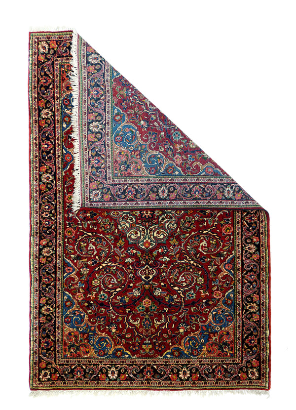 Semi Antique Persian Sarouk Rug