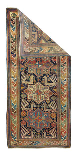 Antique Karachashli Rug 3'8'' x 8'4''